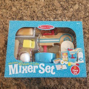 Brand New Set of Melissa & Doug Mixer Set AND Magnetic Fishing Game Puzzle